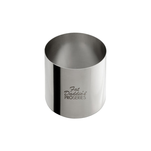 Fat Daddio's ProSeries Cake and Pastry Ring, 2" High, Stainless Steel, FINAL SALE