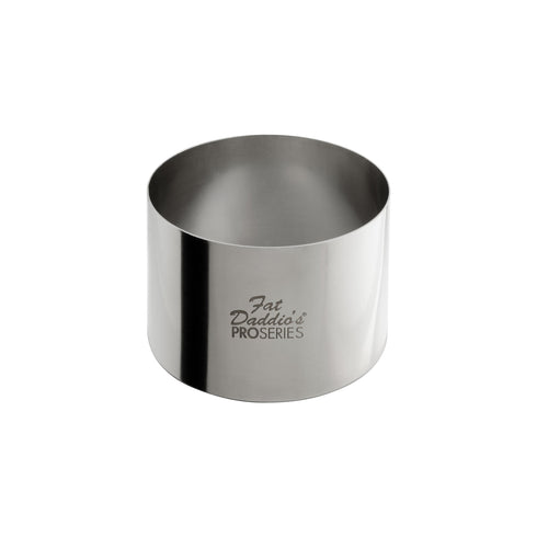 Fat Daddio's ProSeries Cake and Pastry Ring, 1.75" High, Stainless Steel, FINAL SALE