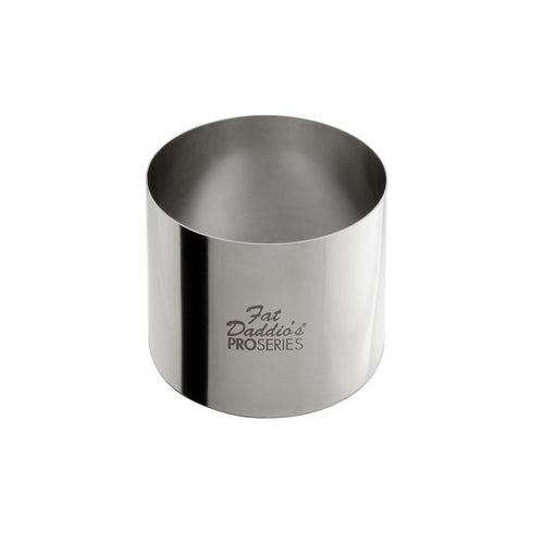 Fat Daddio's ProSeries Cake and Pastry Ring, 2" High, Stainless Steel, FINAL SALE