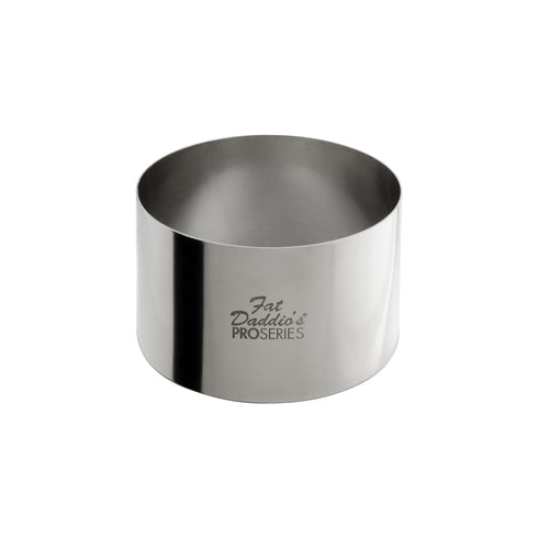 Fat Daddio's ProSeries Cake and Pastry Ring, 1.75" High, Stainless Steel, FINAL SALE
