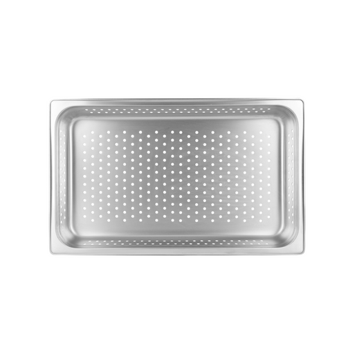 Articles de signature | Bac gastronome perforée pleine grandeur, acier inoxydable de calibre 24