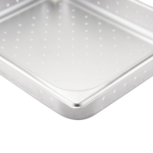 Articles de signature | Bac gastronome perforée demi taille, acier inoxydable de calibre 24