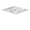 Browne Solid Food Pan Cover, Stainless Steel