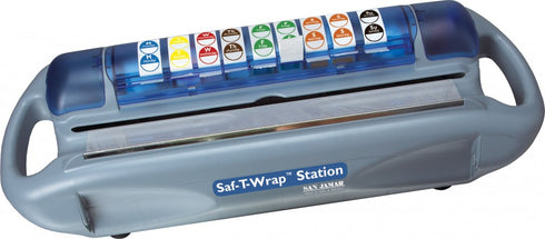 San Jamar Saf-T-Wrap Station, Dispenses 12-18" Rolls