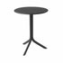 NARDI Spritz Adjustable Height Table, 24" Round