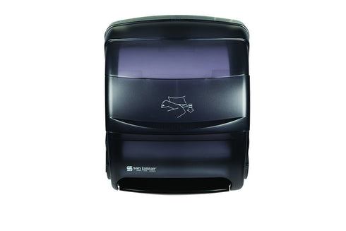 San Jamar | Distributeur de serviettes en rouleau à levier Integra, perle noire