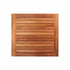 Teck de Muskoka | Dessus de table carré, 36" x 36", teck naturel