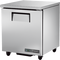 True | Réfrigérateur sous comptoir à porte simple, 27", 115/60/1