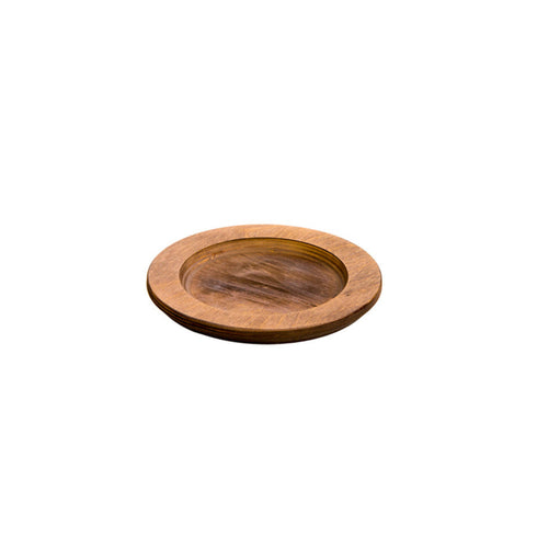 Loge | Sous-couche en bois rond, 6,5 po, noyer