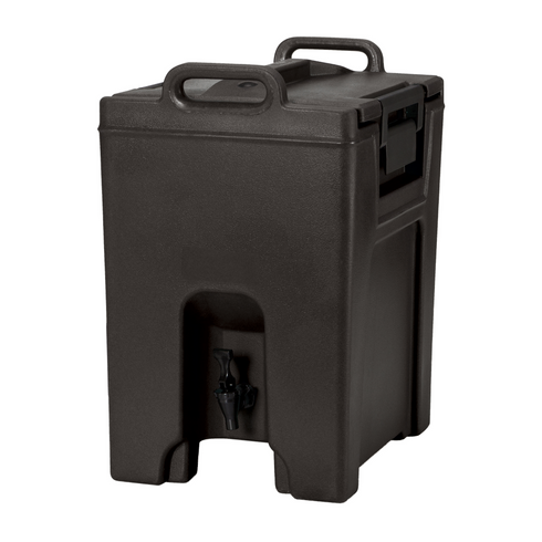 Cambro | Contenant à boisson isolé Ultra Camtainer, 10,5 gal, noir