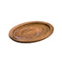 Lodge Jumbo Oval Wood Underliner, Walnut, FINAL SALE