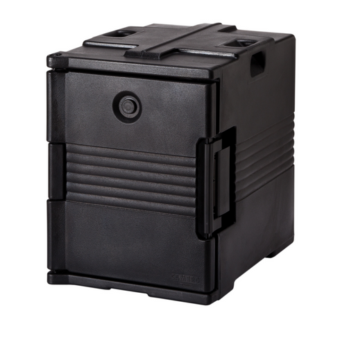 Cambro | Chariot pour bac gastronome Ultra Pan, UPC400, capacité de 6 bacs, noir