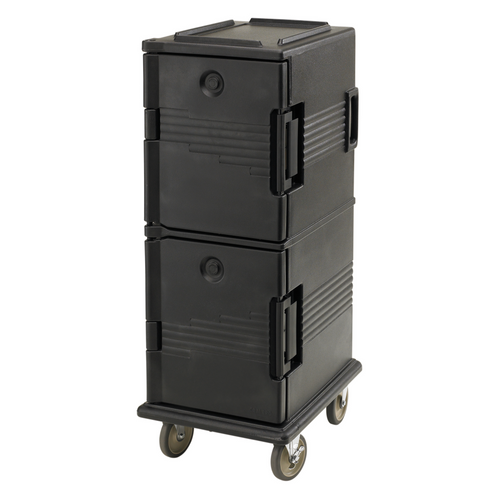 Cambro | Chariot pour bac gastronome Camcart UPC800 Ultra, capacité de 12 bacs, noir