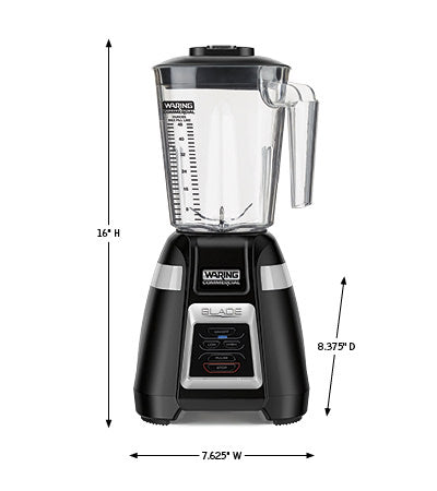 Waring BB320 Blade Series Bar Blender with Touchpad, 48 oz