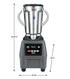Waring CB15 1 Gallon 3.75 HP Food Blender w/ Keypad