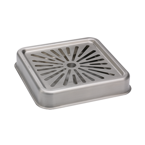 Idées de services | Bac d'égouttage carré, 6", acier inoxydable