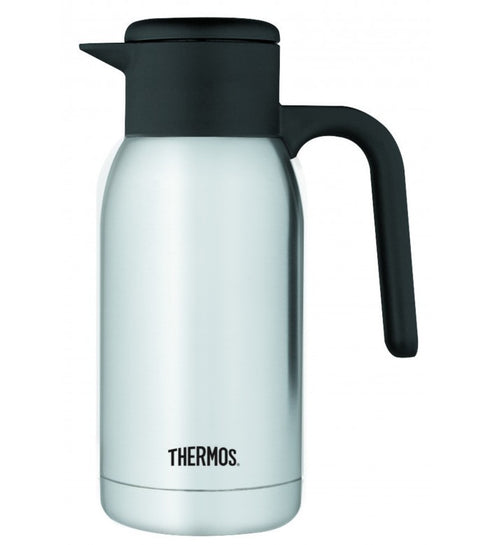 Thermos Twist & Pour Vacuum Carafe, Stainless Steel