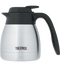 Thermos Push Button Vacuum Carafe, Stainless Steel