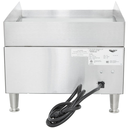 Vollrath 40715 Cayenne 14" Electric Flat Top Griddle, 120V