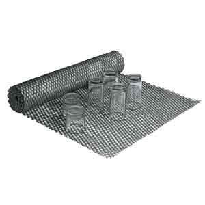 Spill-Stop Bar Mesh Shelf Liner, 2' x 40' Roll