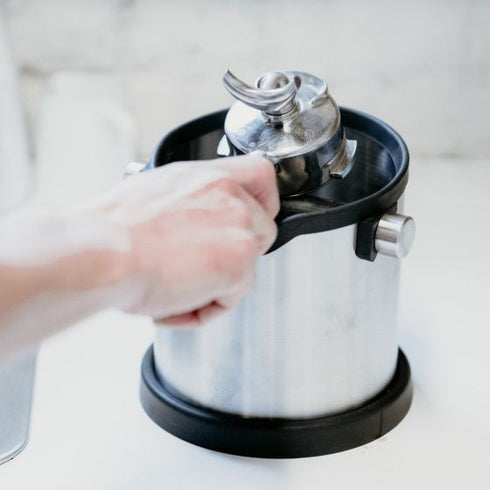 Rhino Coffee Gear Knock Box, Stainless Steel