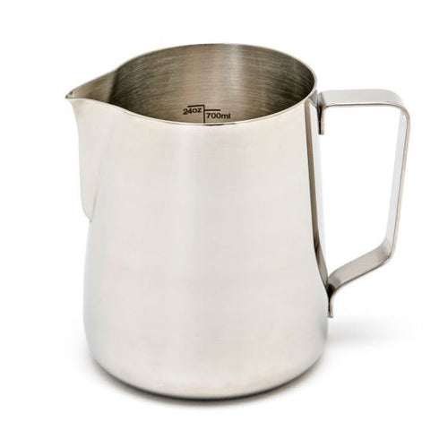 Rhino Coffee Gear Pro Milk Frothing Pitcher, Stainless Steel