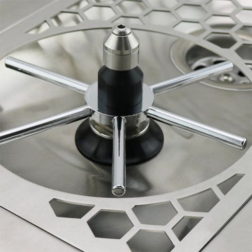 Rhino Coffee Gear Pitcher Rinser, 300 mm, Spinjet, Stainless Steel