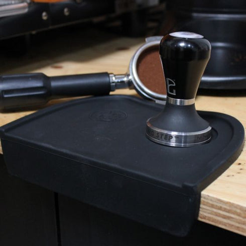 Rhino Coffee Gear Tamper Mat, Black Silicone Rubber