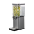 Idées de services | Distributeur de boissons froides Square Infusion, 1,5 gal, Plastique/Acier inoxydable