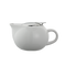 Service Ideas Tea Pot, Ball-Shaped, 16 oz, Ceramic