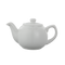 Service Ideas Tea Pot, Traditional, 16 oz, Ceramic
