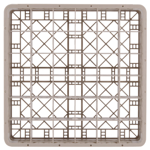 Vollrath | Traex Casier à verre avec 3 rallonges, 36 compartiments, beige