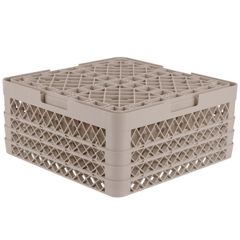 Vollrath | Traex Casier à verre avec 3 rallonges, 36 compartiments, beige