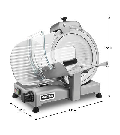 Waring WCS300SV Professional Food Slicer, 120v, FINAL SALE