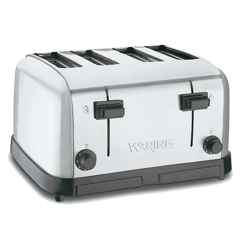 Waring WCT708CND Medium-Duty 4-Slot Toaster, 120V