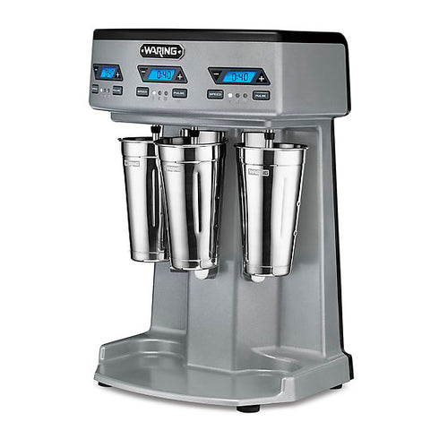Waring WDM360TX Heavy-Duty Triple Spindle Drink Mixer with Timer