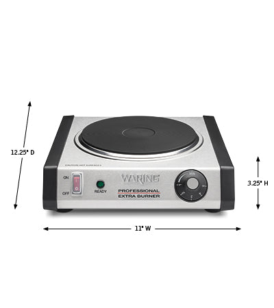 Waring WEB300 Commercial Cast-Iron Single Burner