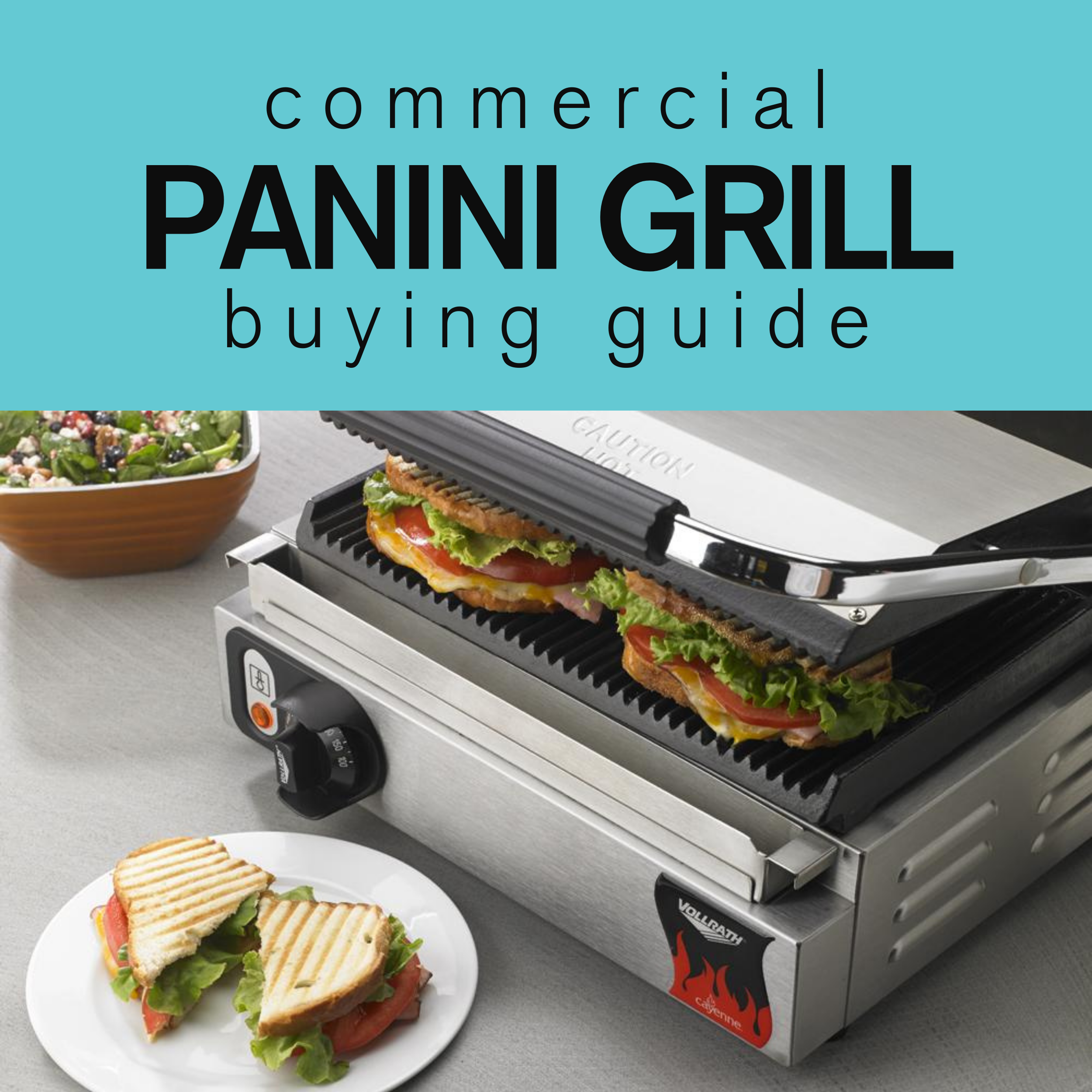 How to Choose a Commercial Panini Grill ChefEquipment