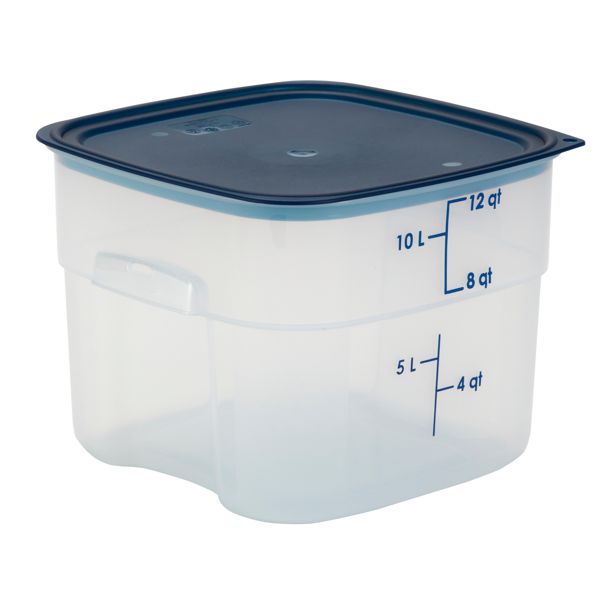 Cambro CamSquares FreshPro Storage Container, 12 qt, Translucent ...