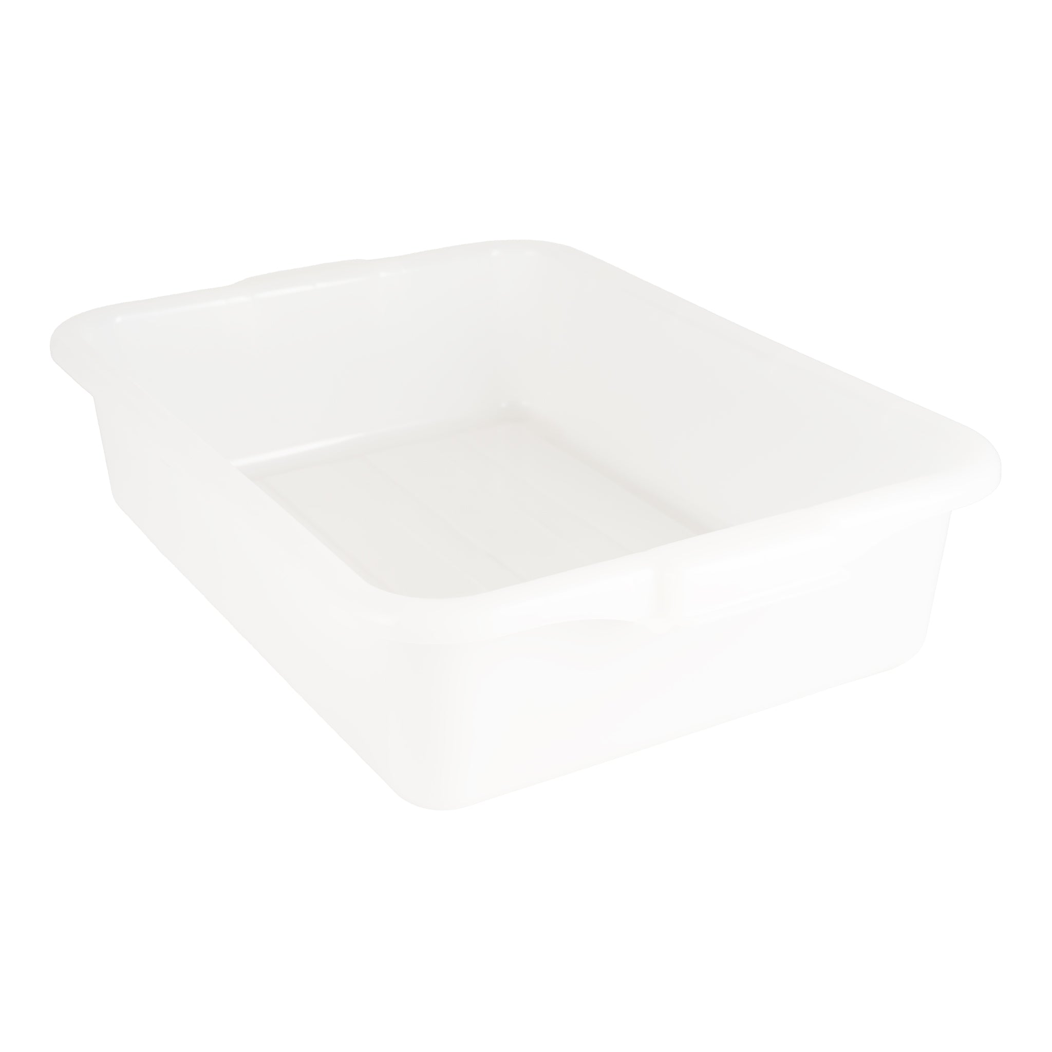 35 Quart Commercial Bus Tubs, Plastic Bus Box Dish Pan Basin, Gray, 4