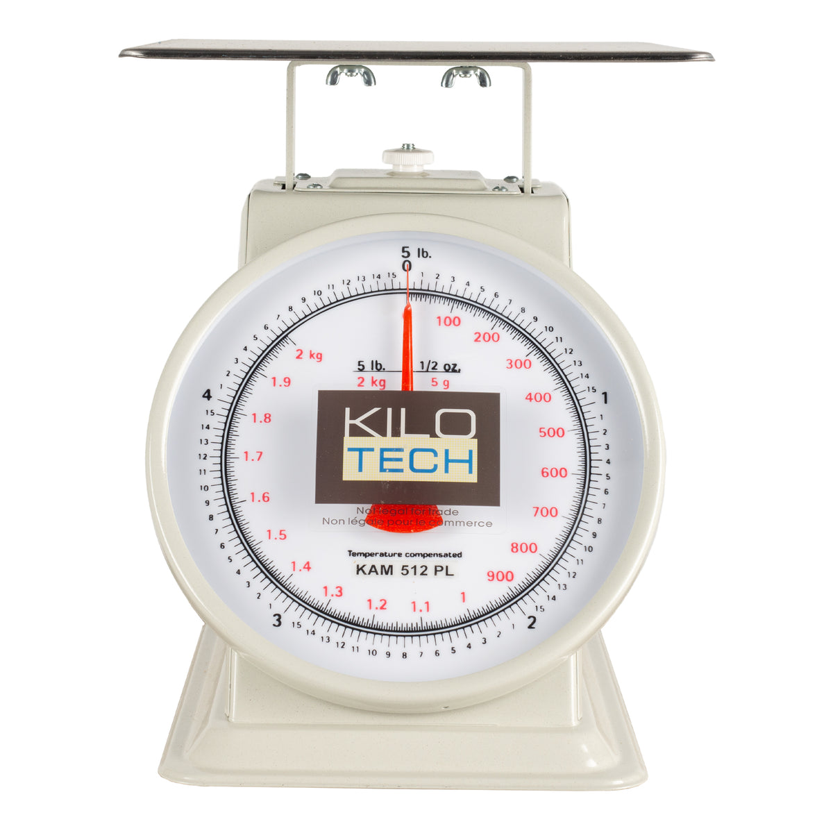 Kilotech KAM 512PL Mechanical Dial Scale, 2 kg – ChefEquipment.com