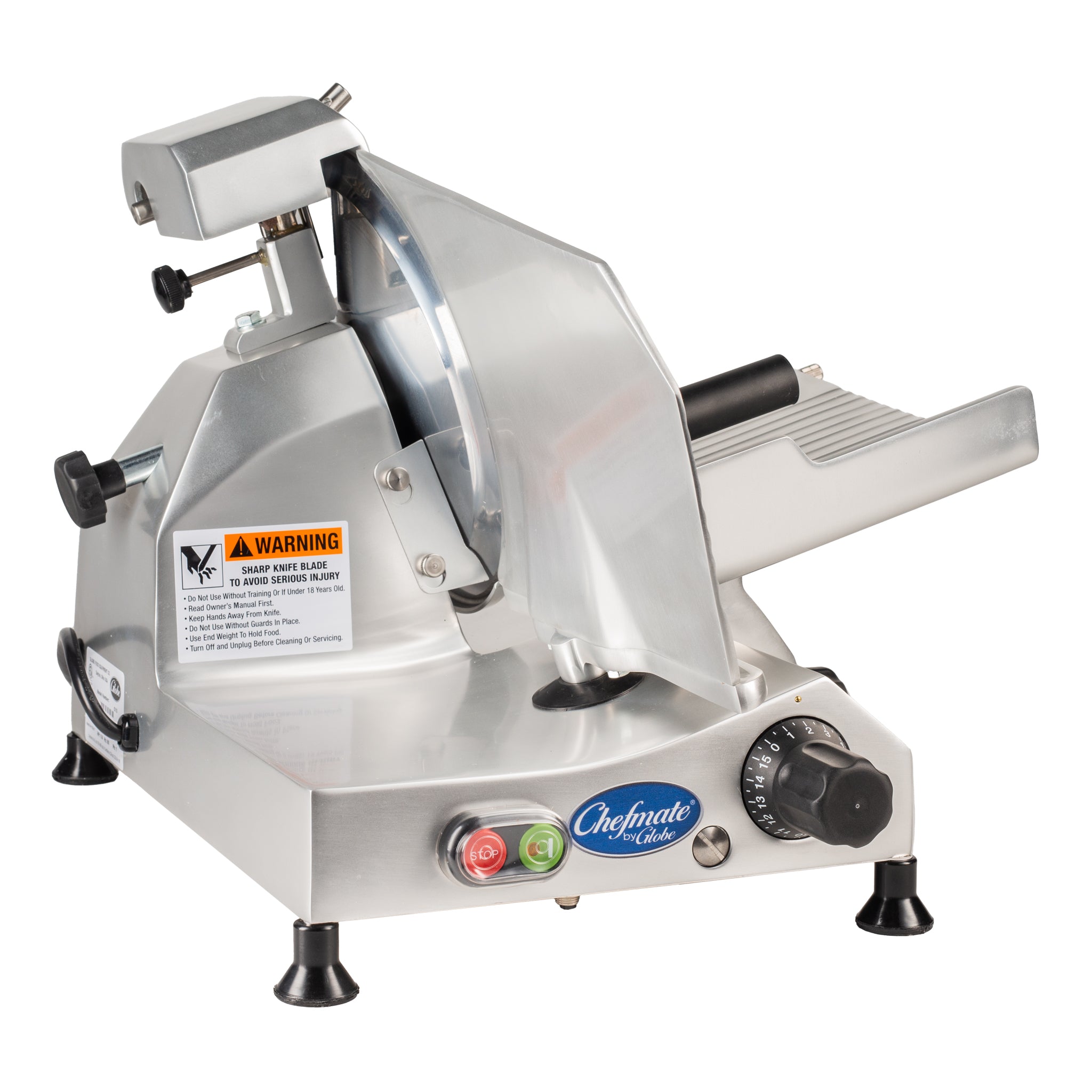 Chefmate by Globe C10 10-inch Light-Duty Slicer