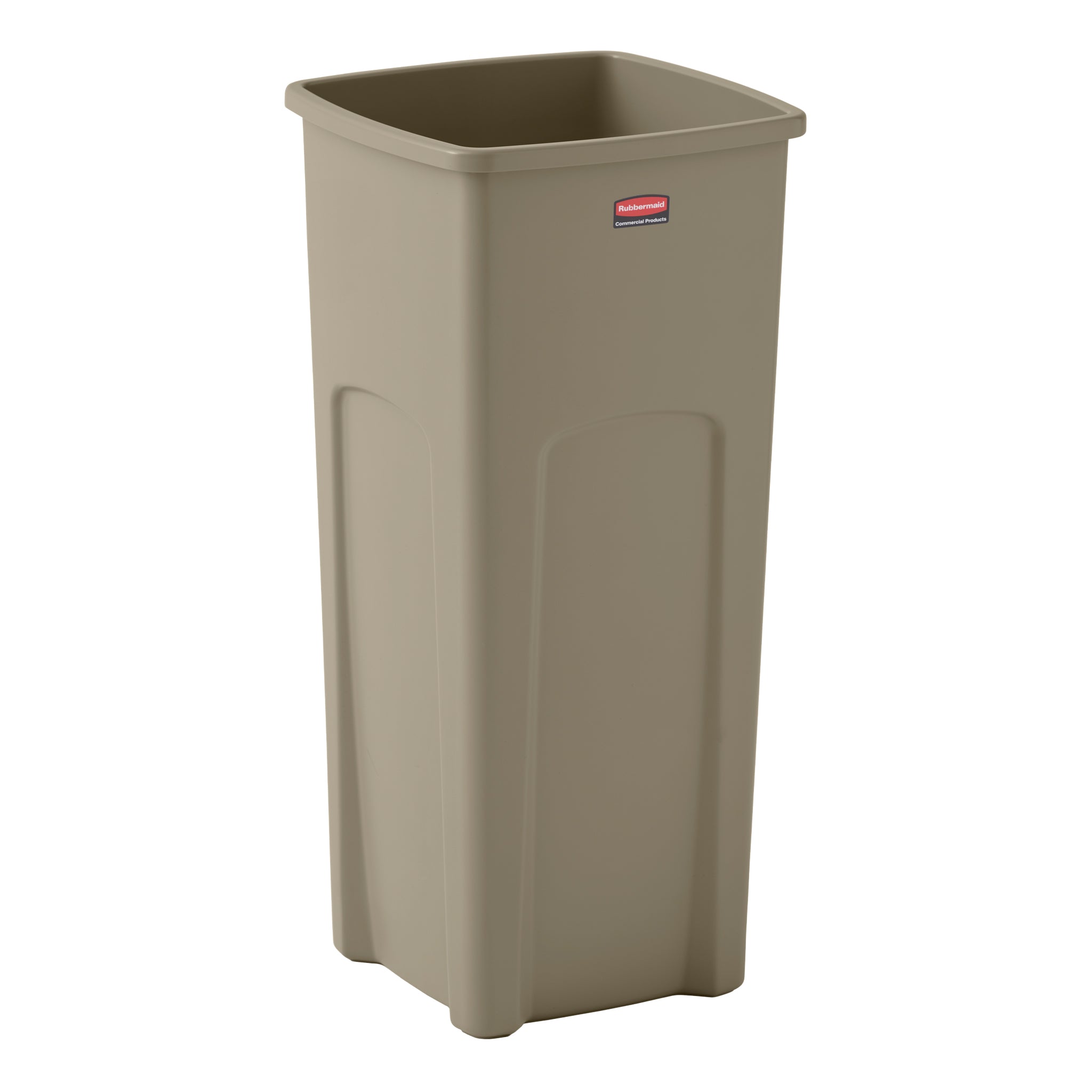 Carlisle TrimLine Rectangle Waste Container, 23 Gal, Plastic