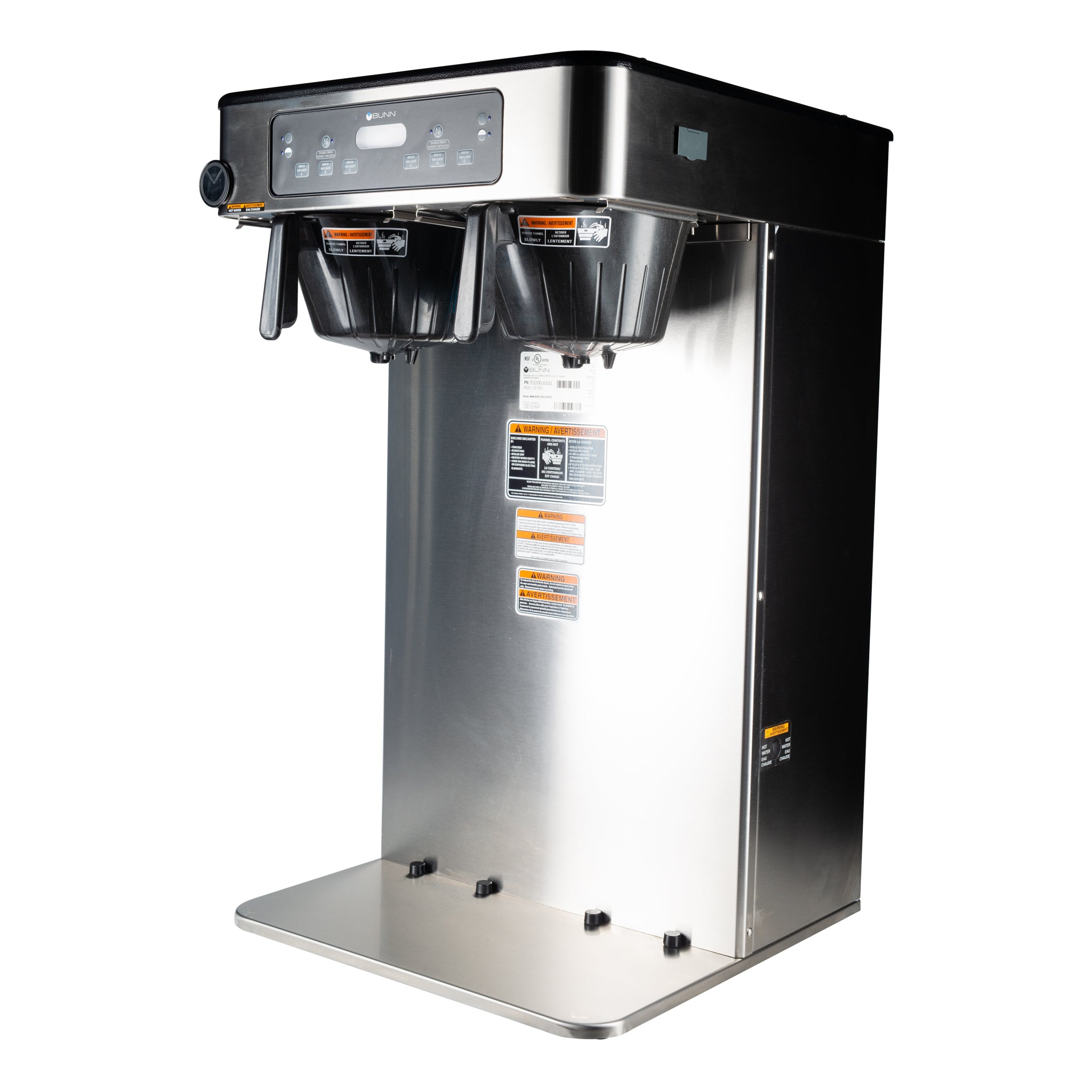 CHABIN Bunn 53600.0100, ICB Twin SoftHeat Platinum Single Automatic