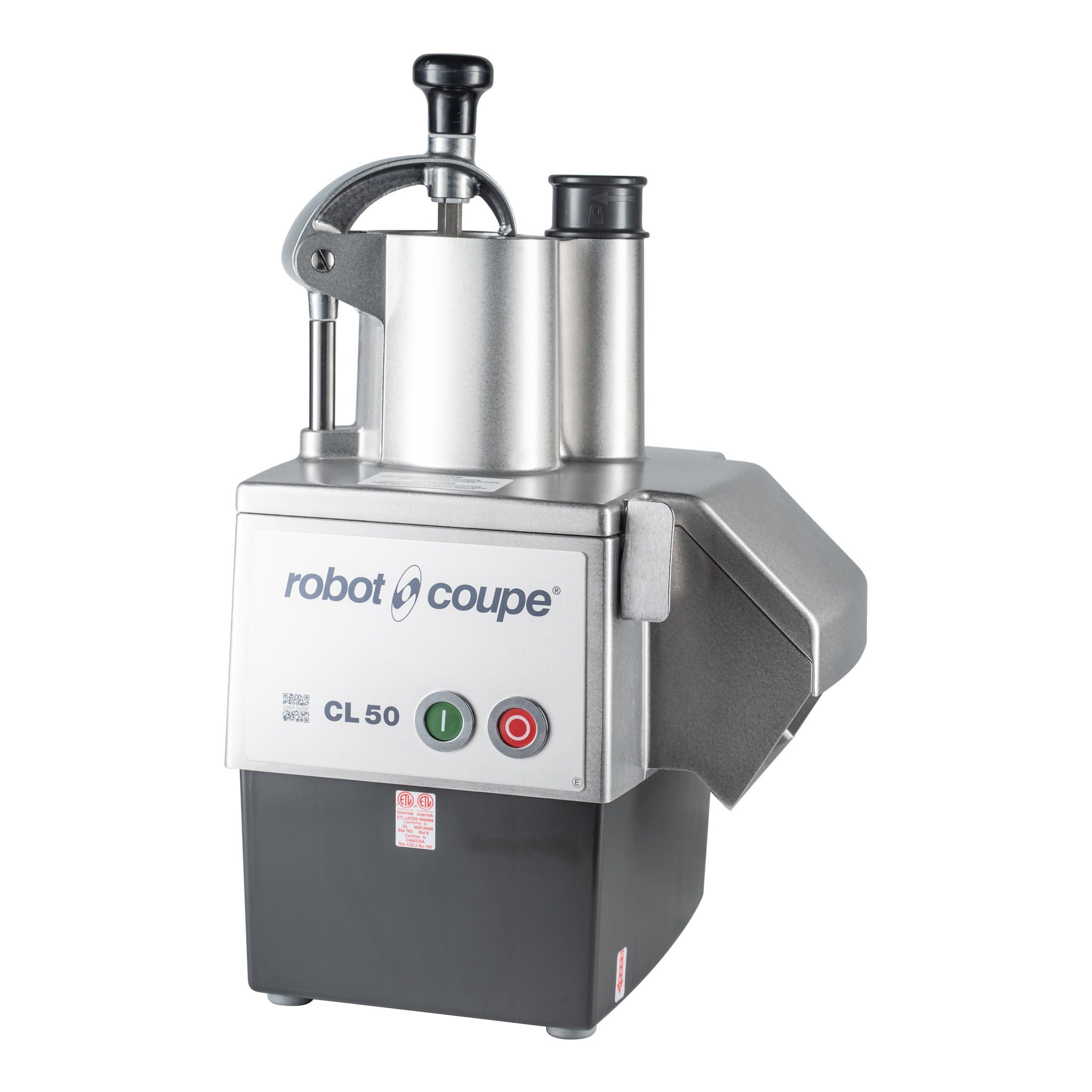 Robot Coupe R401 Single-Speed 4.5-Quart Combination Continuous Feed  Commercial Food Processor, 120v, Grey