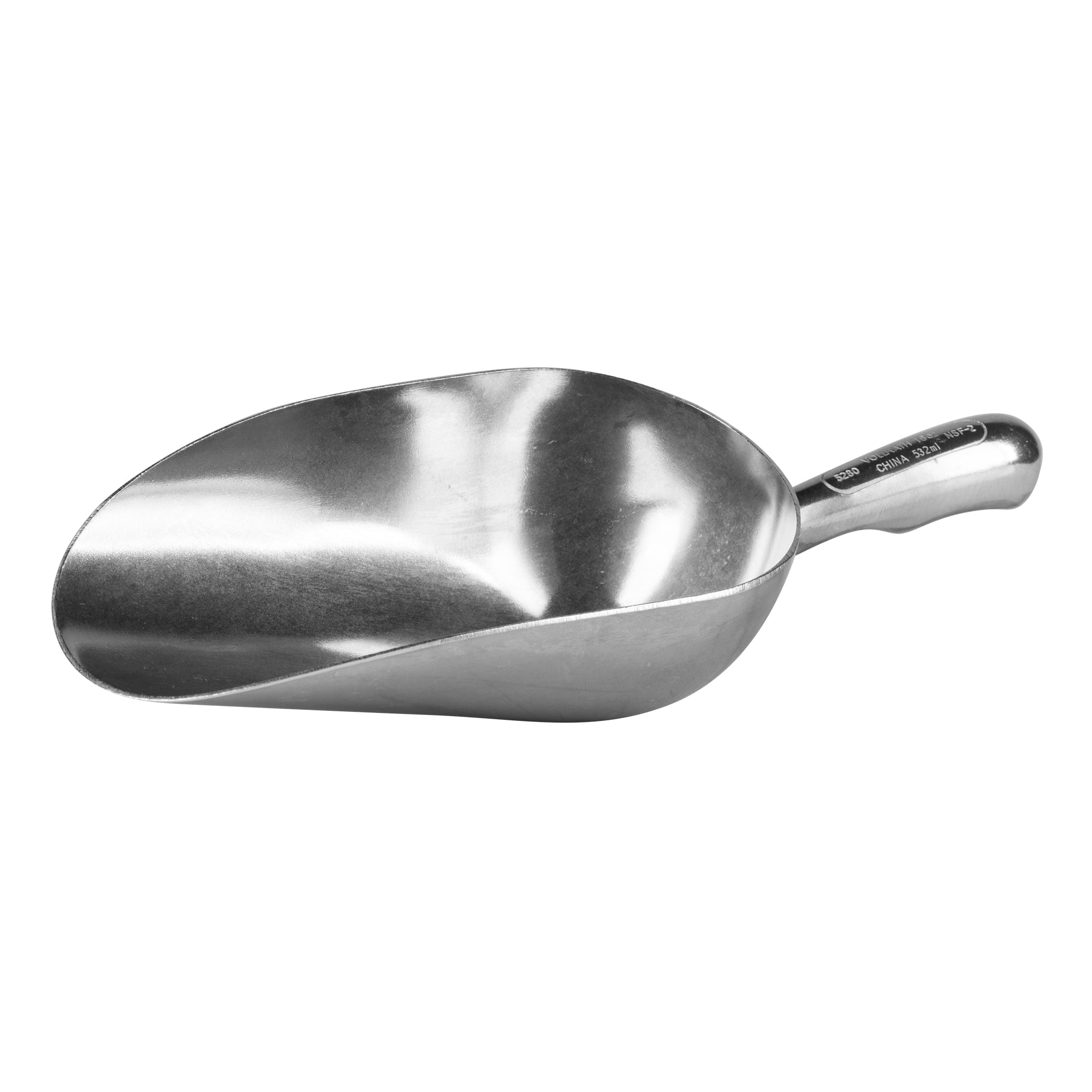 Vollrath 5280 18 oz. One-Piece Cast Aluminum Ice Scoop