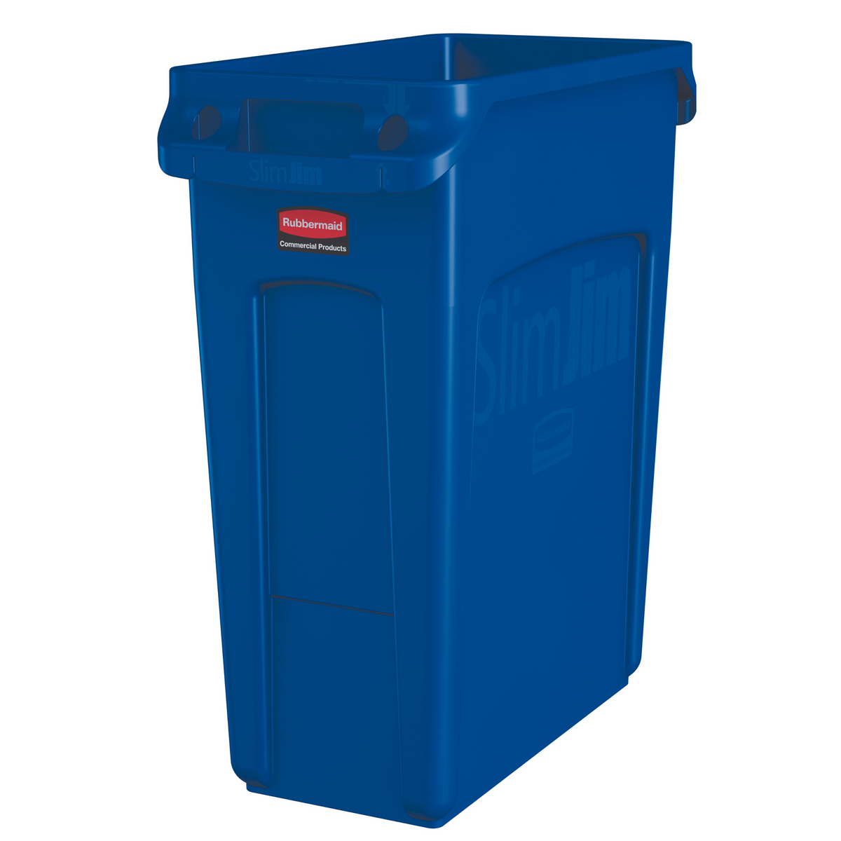 Rubbermaid Slim Jim Vented Garbage Can, 16 Gal