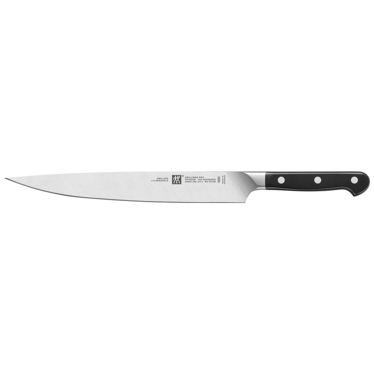 Zwilling Pro Slicing Knife, Black, 10