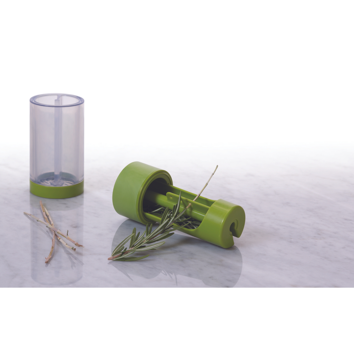 Microplane Herb Stripper and Mincer Mill, Green