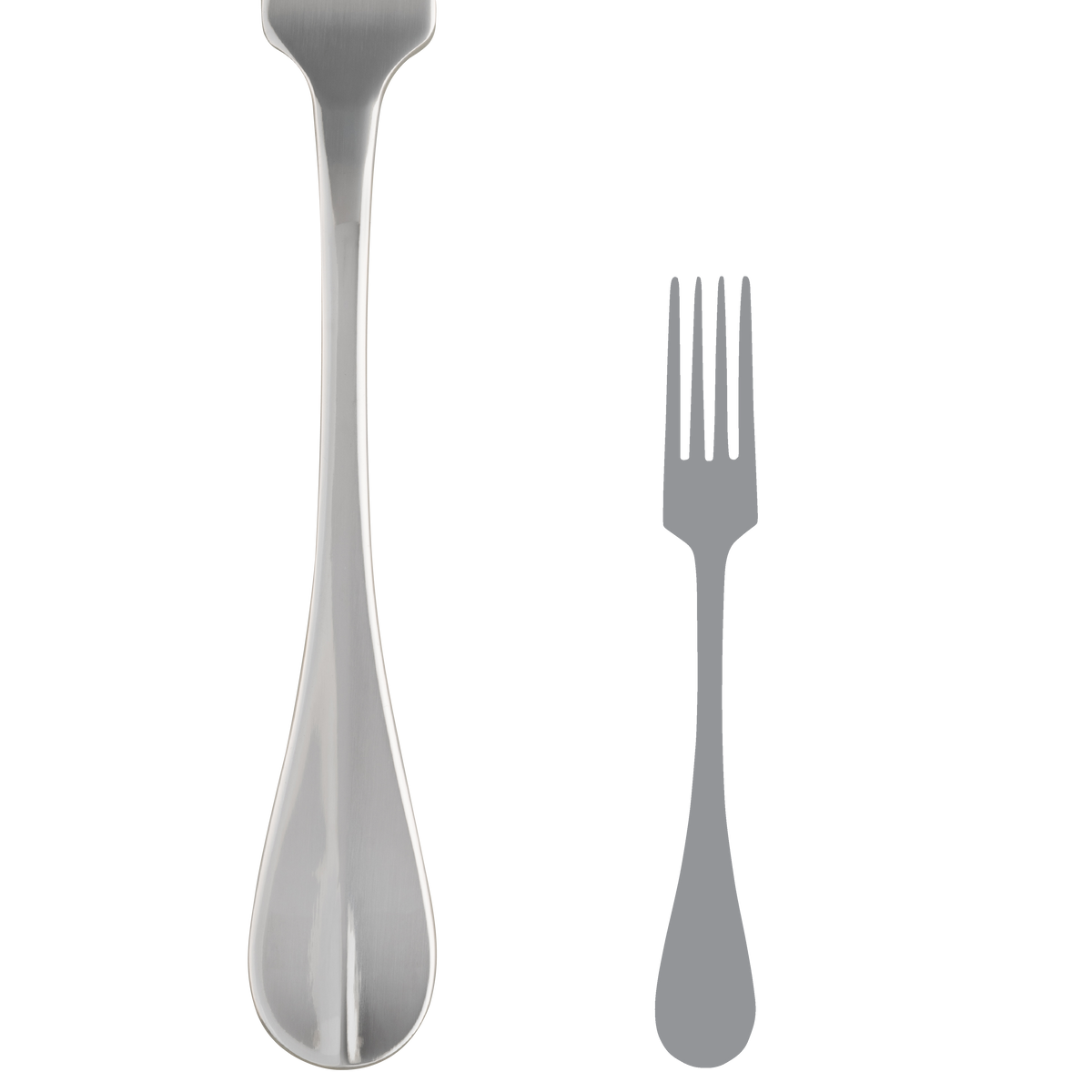 Steelite | WNK Baguette Salad/Dessert Fork (12-pack) – ChefEquipment.com